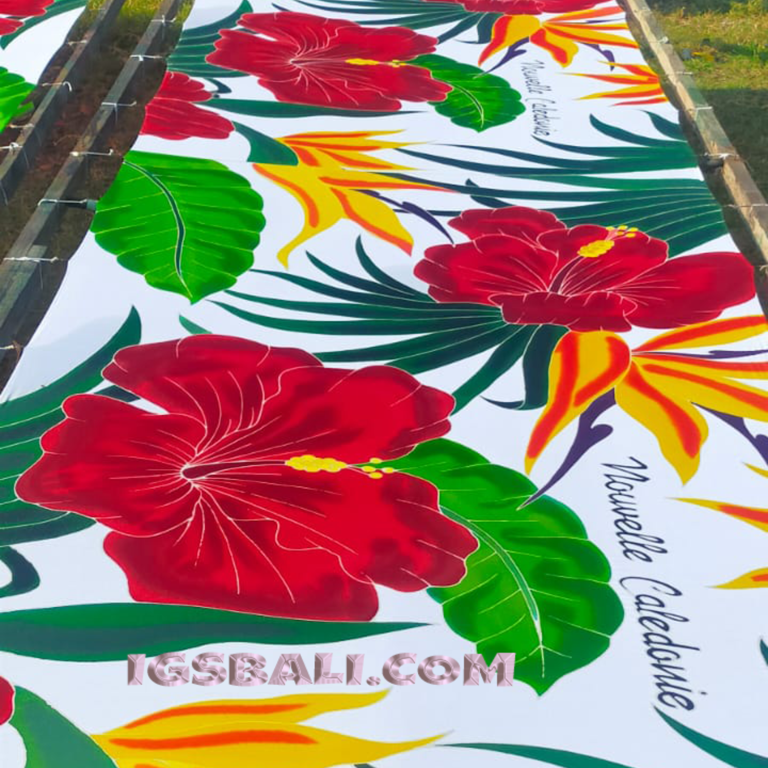 Pareo peint a la main Bali Indonesie gros