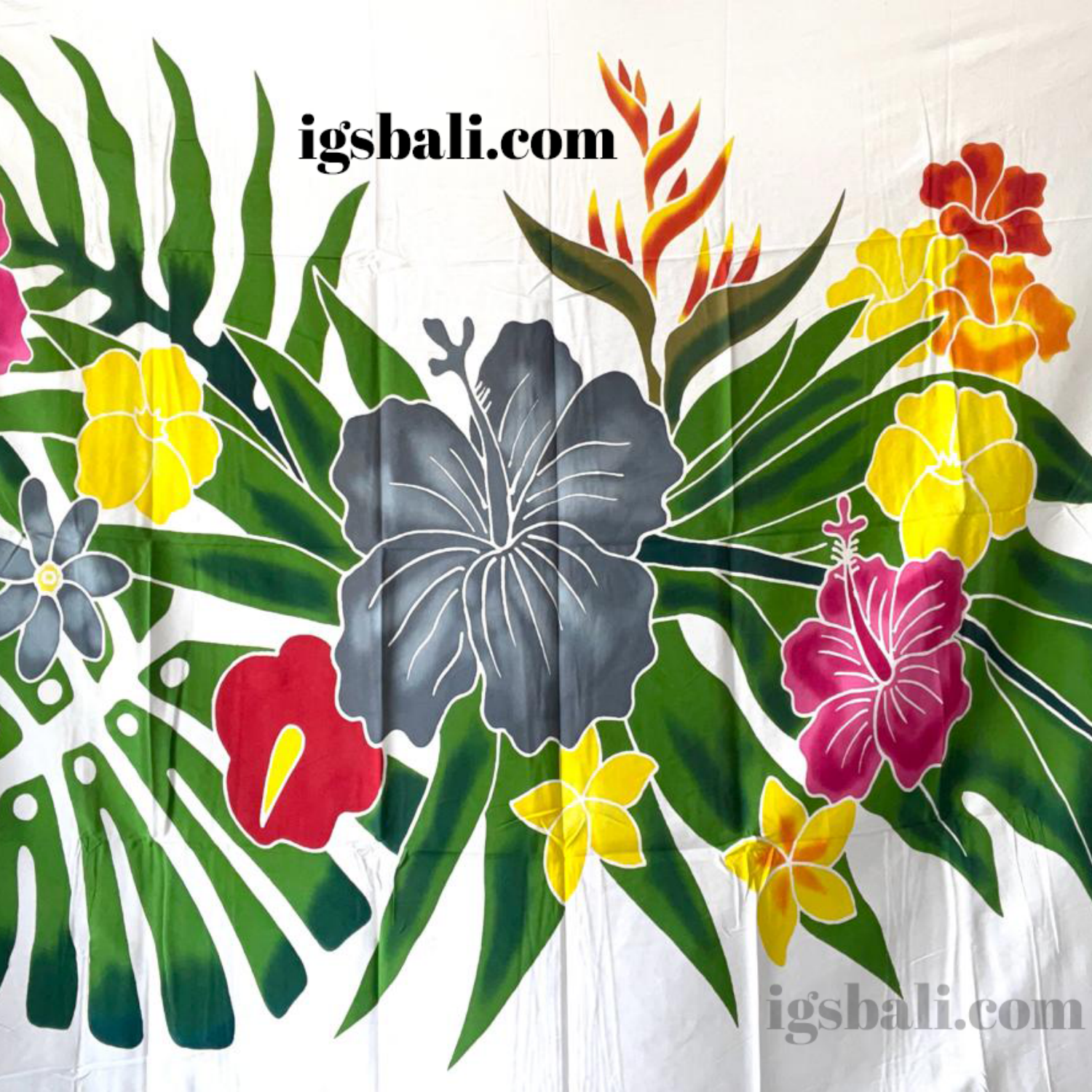 Pareo Tahiti Bali fabricant usine Indonesie